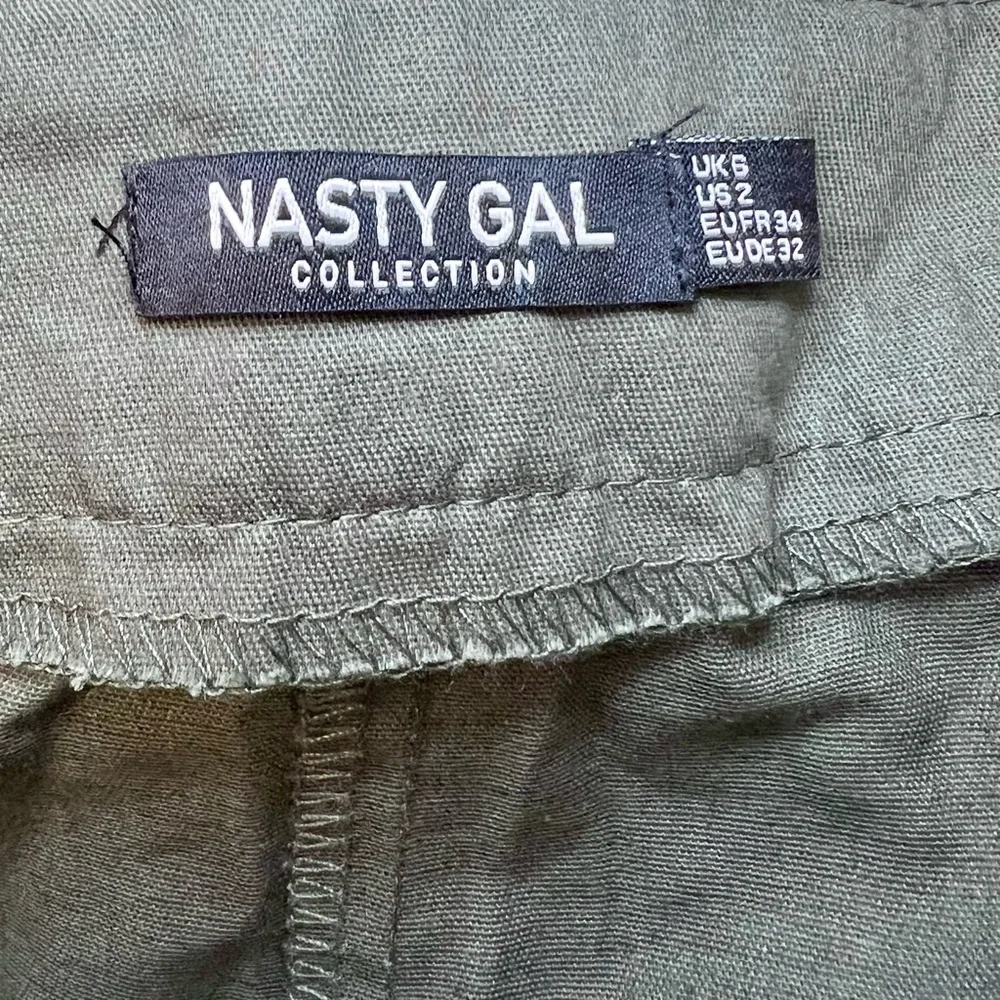 Nasty Gal Working Hard High-Waisted Utility Trousers - Picture 2 of 7